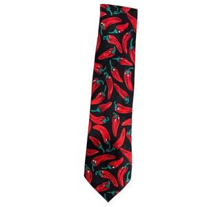 Red Chili Pepper Men's Tie Andaloro